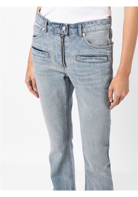 Jeans svasati a vita media in blu - donna COURRÈGES | 123DPA114DE00167011