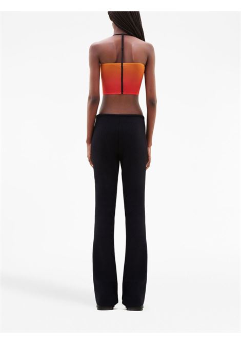 Orange gradient-effect bandeau top - women COURRÈGES | 523JBR026PR0001I003