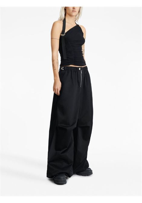 Black Oversized Flight trousers- women DION LEE | C2131S23BLK