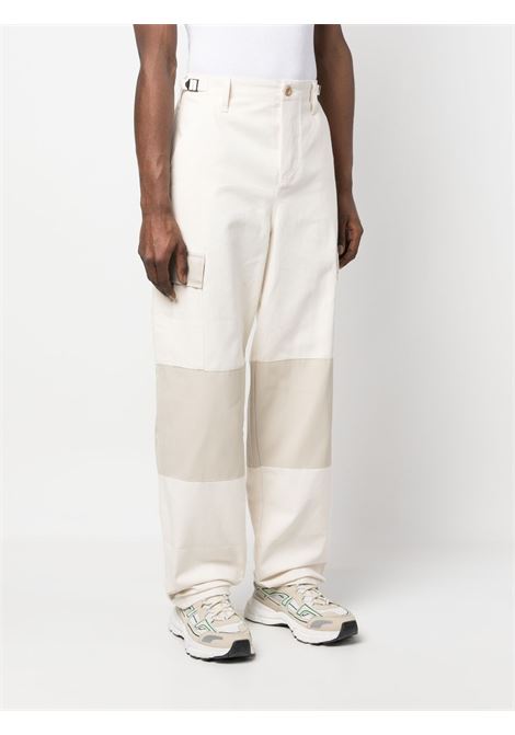 White wide-leg trousers - men DRÔLE DE MONSIEUR | BBP121CO048CM