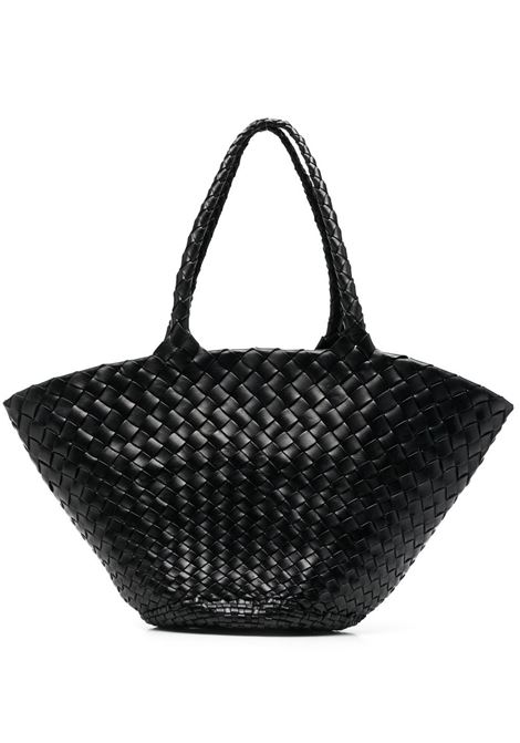 Black woven shoulder bag - women  DRAGON DIFFUSION | 8026BLK