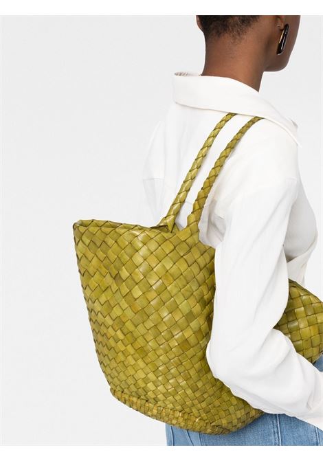 Green woven shoulder bag - women  DRAGON DIFFUSION | 8026GRN