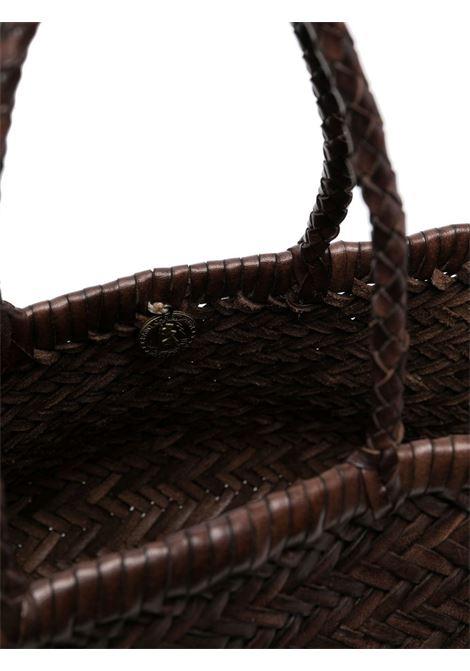 Brown woven hand bag - women  DRAGON DIFFUSION | 8811DRKBRWN