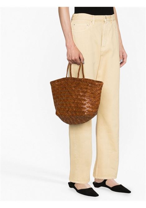 Brown woven hand bag - women  DRAGON DIFFUSION | 8811TN