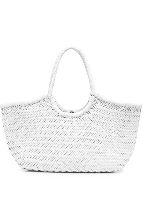 White woven hand bag - women  DRAGON DIFFUSION | 8822WHT