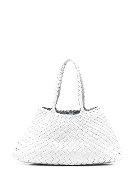 White woven hand bag - women  DRAGON DIFFUSION | 8892WHT
