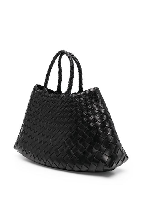Black woven hand bag - women  DRAGON DIFFUSION | 8893BLK