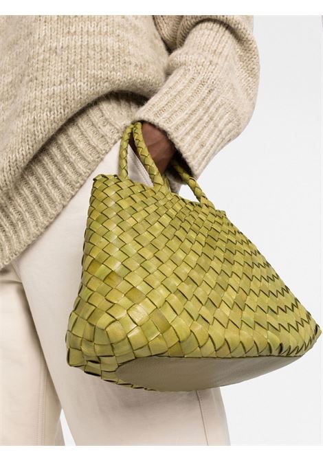 Green woven hand bag - women  DRAGON DIFFUSION | 8893GRN