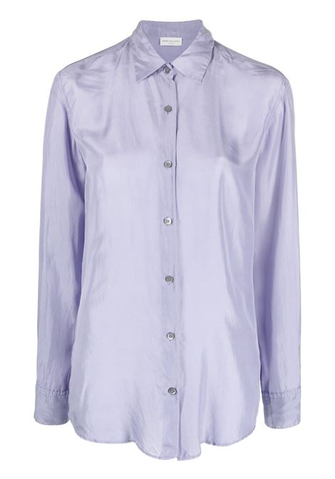 Purple clavelly classic shirt - women  DRIES VAN NOTEN | 2310107166150444