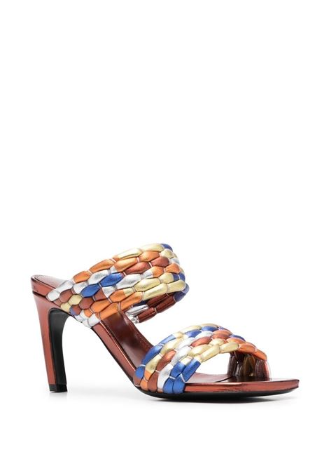 Brown woven strap sandals - women DRIES VAN NOTEN | WS231609701
