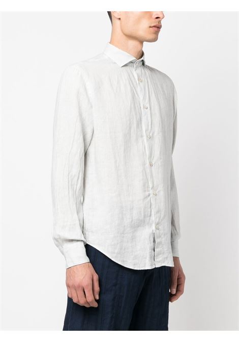 White  long-sleeve shirt - men ELEVENTY | G75CAMA05TET0E00108N