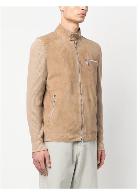 Beige zip-up jacket - men ELEVENTY | G75GBTG21PEL0G0180304