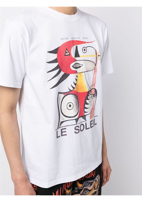 T-shirt a maniche corte in bianco - uomo ENDLESS JOY | LESOLEILTSHIRTWHT