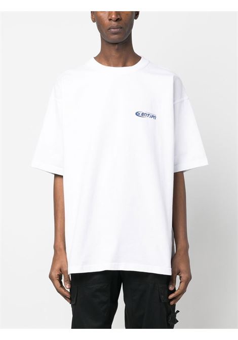 T-shirt con stampa in bianco - uomo ENTERPRISE JAPAN | BB3517TX19001111