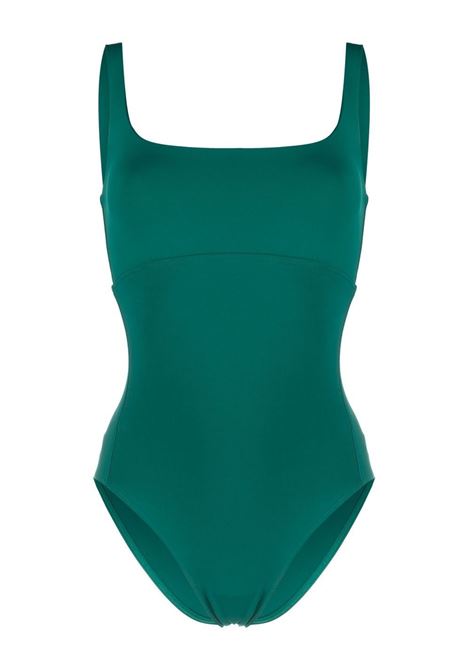Green Arnaque square-neck swimsuit - women ERES | 0115020121123E