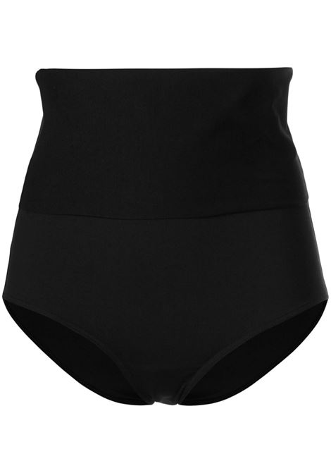 Black high-waisted bikini bottoms - women ERES | 041405100100P