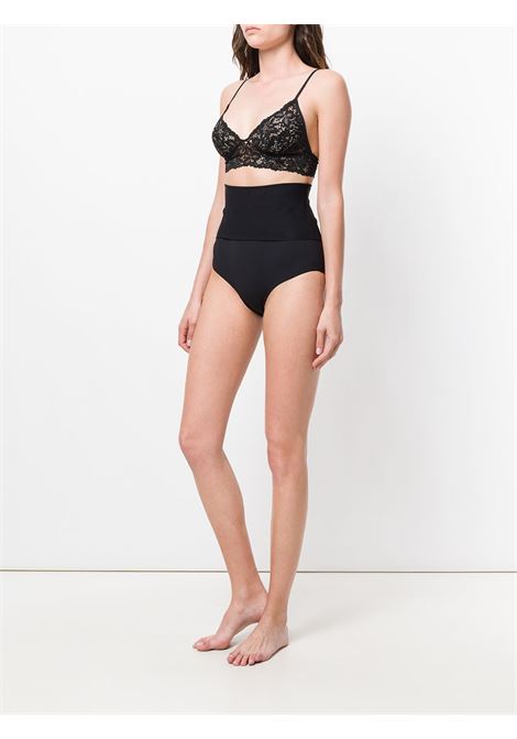 Black high-waisted bikini bottoms - women ERES | 041405100100P