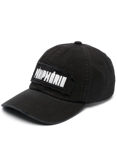 Black logo-patch cap - men ÉTUDES | E23NM915A02396BLK