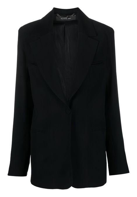 Black split-cuffs oversized blazer - women FEDERICA TOSI | FTE23GI1010CP00200002