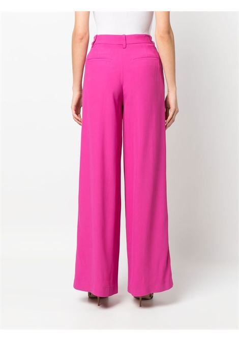 Pantaloni a gamba ampia in rosa - donna FEDERICA TOSI | FTE23PA0560CP00200863