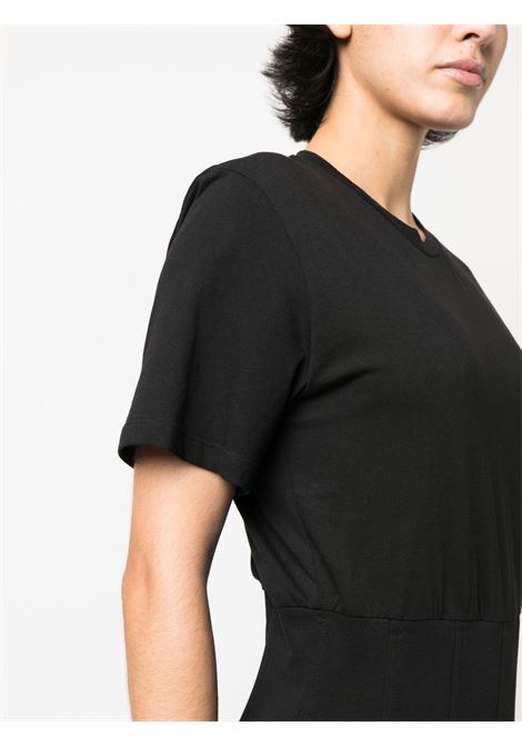 T-shirt con inserti in nero - donna FEDERICA TOSI | FTE23TS1100JE01230002