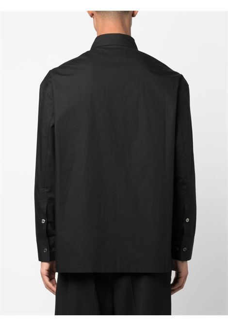 Camicia con design patchwork in grigio - uomo FENG CHEN WANG | FMS15SR17GRY