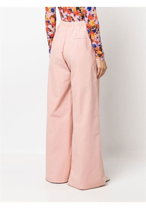 Pantaloni a gamba ampia in rosa - donna FORTE FORTE | 100342049