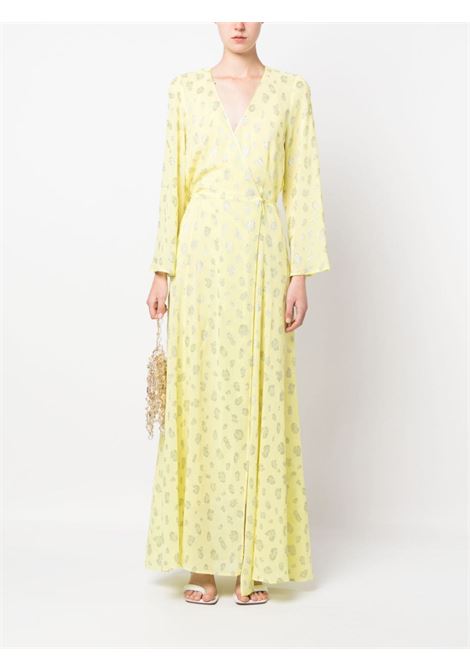Yellow floral-print dress - women  FORTE FORTE | 103681087
