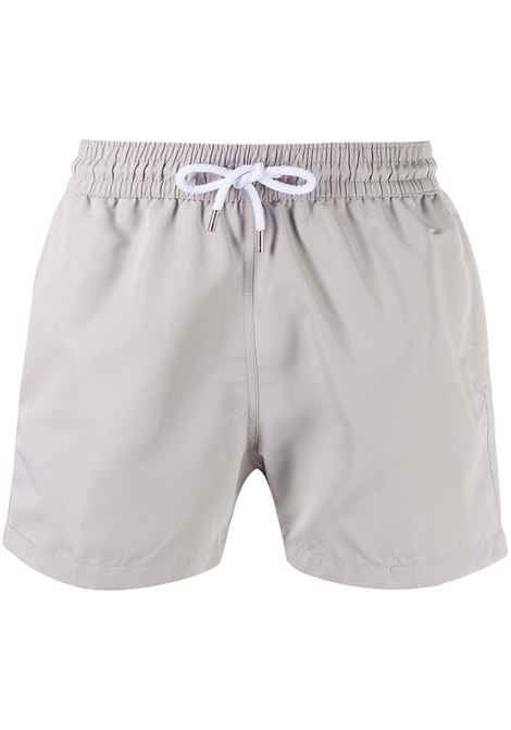 Grey drawstring-fastening waist swim shorts - men FRESCOBOL CARIOCA | 1108371