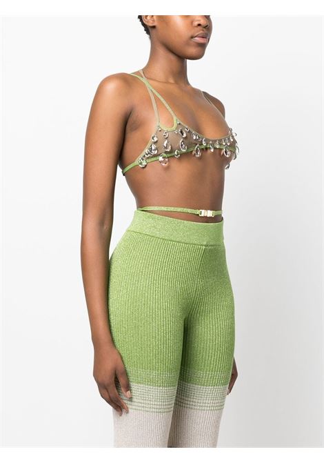  Green Sita Drops bra - women GCDS | SS23W74040360