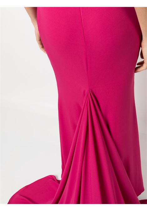 Fuchsia pink strapless corset gown - women GIUSEPPE DI MORABITO | PS23069LD23214