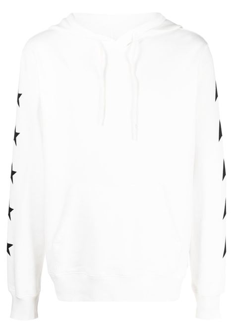 White star-print pullover sweatshirt - men GOLDEN GOOSE | GMP01224P00053410658