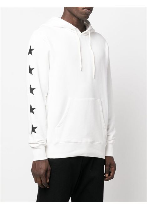 White star-print pullover sweatshirt - men GOLDEN GOOSE | GMP01224P00053410658
