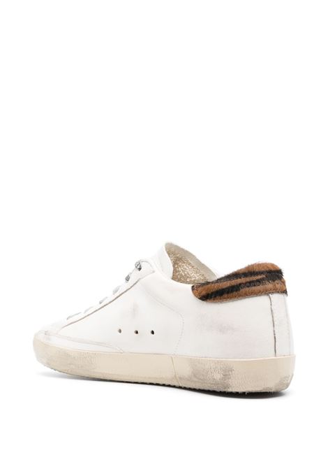 White Super-Star distressed sneakers - women GOLDEN GOOSE | GWF00101F00413911387