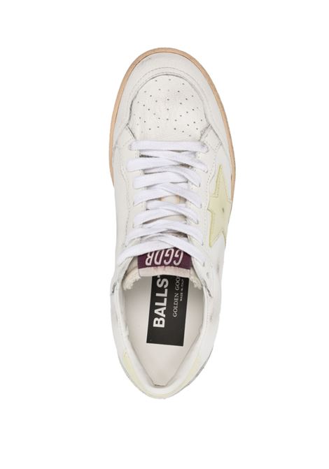 White Ball-Star distressed sneakers - women GOLDEN GOOSE | GWF00117F00415111388