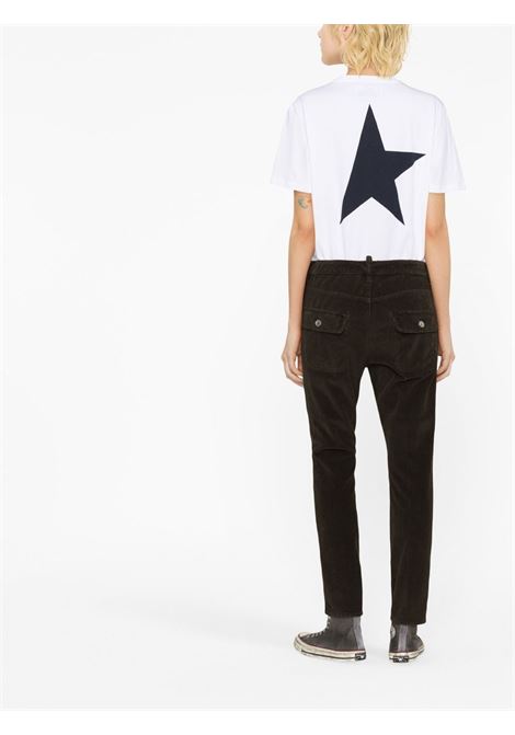 T-shirt Star Collection in bianco - donna GOLDEN GOOSE | GWP01220P00086411443