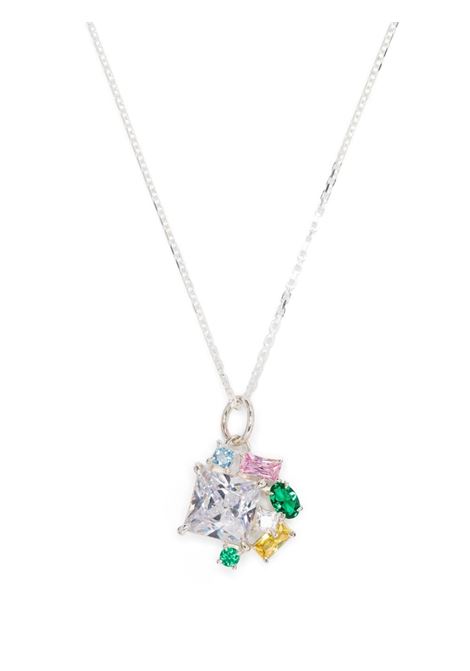Multicolored multi-charms necklace - women HATTON LABS | HLE31405