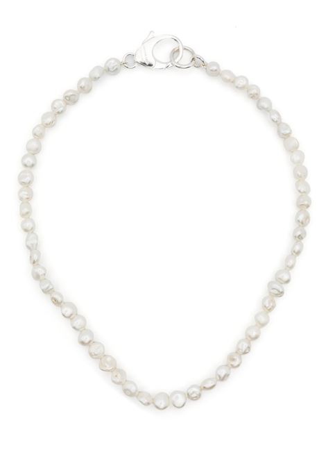 White pearl chain necklace - women  HATTON LABS | HLE3512C01