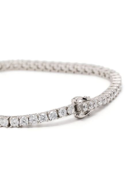 Silver Tennis crystal-embellished bracelet - women  HATTON LABS | HLE380B01