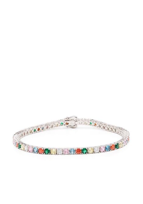 MulticoloredTennis crystal-embellished bracelet - women  HATTON LABS | HLE380B07