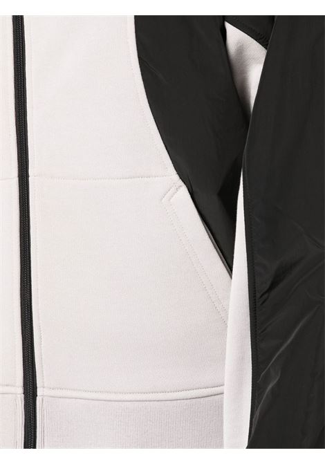 Black and grey hooded sport sweatshirt - men HELIOT EMIL | PRESS23M08049GY04