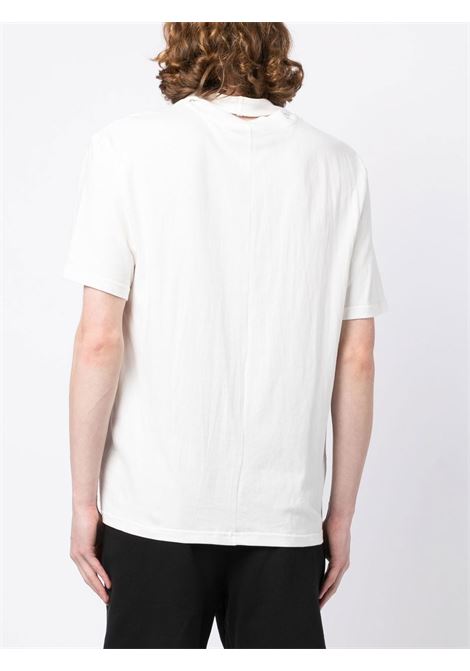 T-shirt a strati in bianco - uomo HELIOT EMIL | PRESS23M09071WHT02