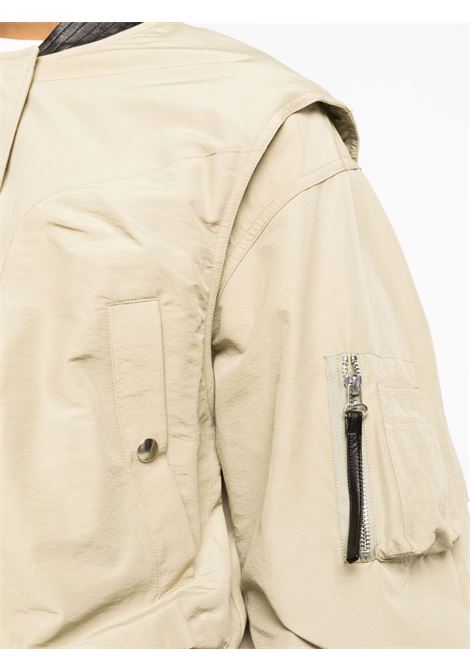Beige Utility bomber jacket - women HELMUT LANG | N02HW4021FX