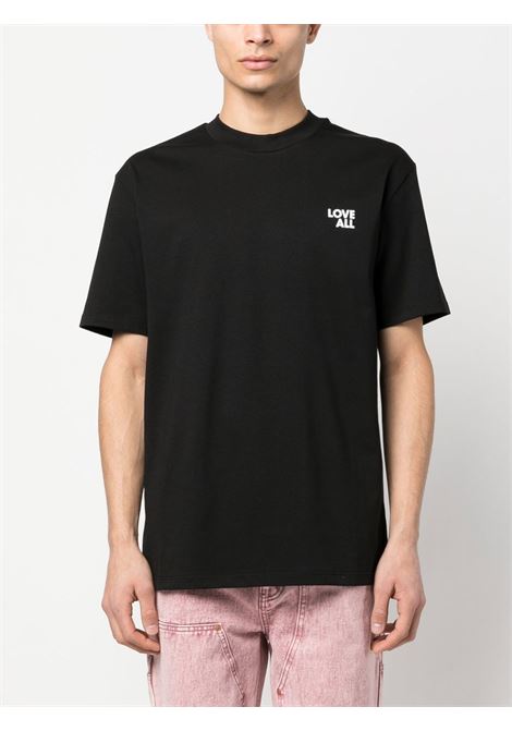 Black Love All print T-shirt - men IH NOM UH NIT | NUS23221009