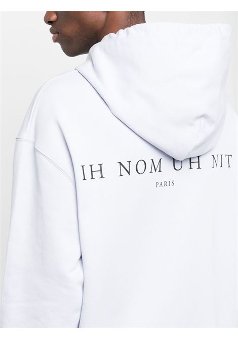 Light blue graphic-print long-sleeve sweatshirt - men IH NOM UH NIT | NUS23243D35