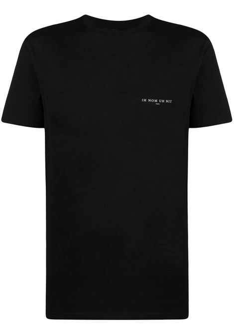 Black graphic-print T-shirt - men IH NOM UH NIT | NUS23244009