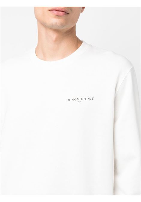 White crew-neck sweatshirt - men IH NOM UH NIT | NUS23245081