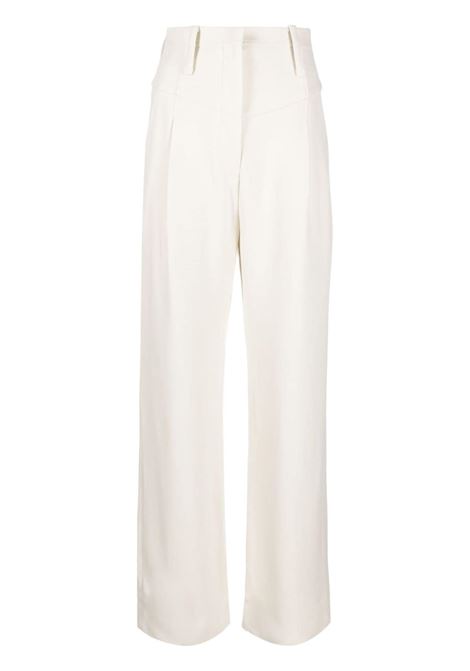 White Dopha wide-leg trousers - women IRO | 23SWM23DOPHAWHI02