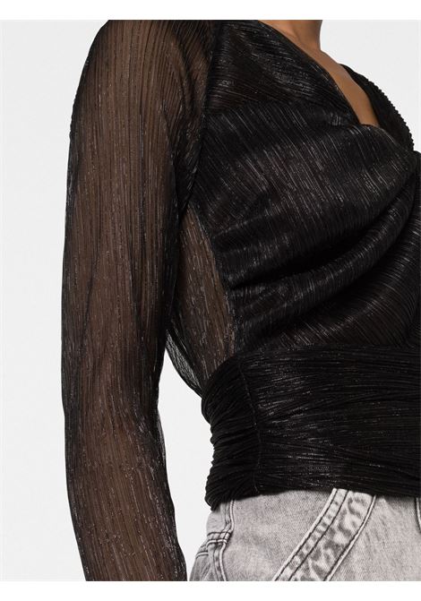 Long sleeve top black - women IRO | 23SWP16CHAIREBLA25