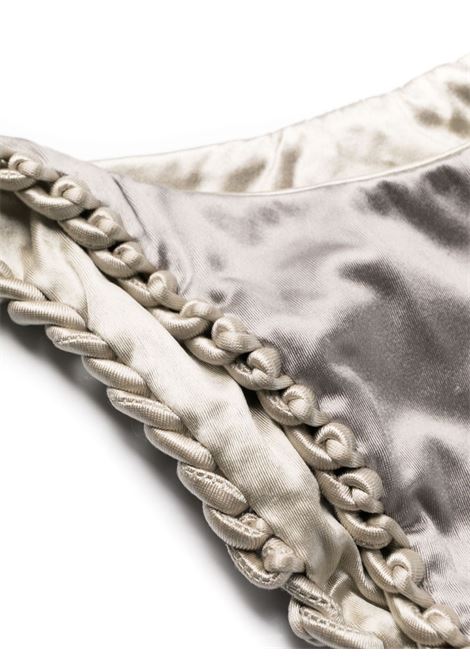 Slip bikini con design satinato in argento - donna ISA BOULDER | RS23SB3SLTSLVR
